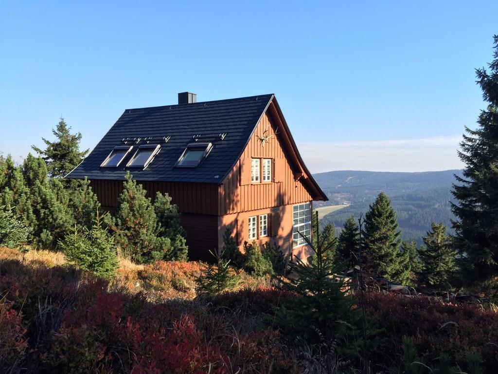 Die Adlerhuette Oberwiesenthal Bagian luar foto